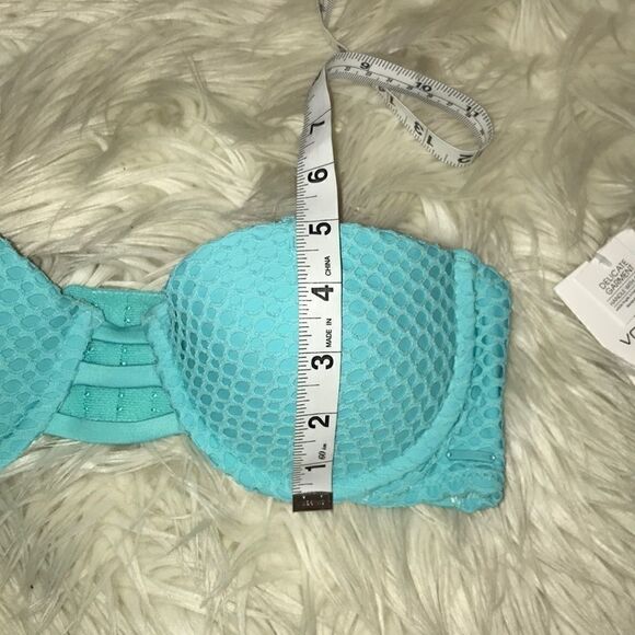 NEW Volcom Love & Haight U-Wire Bikini Top - Picture 3 of 5